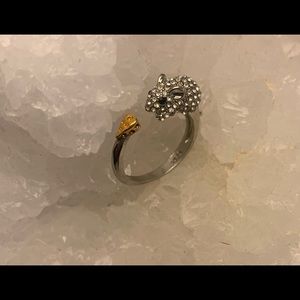 2/$15 Swarovski Crystal Mouse Ring